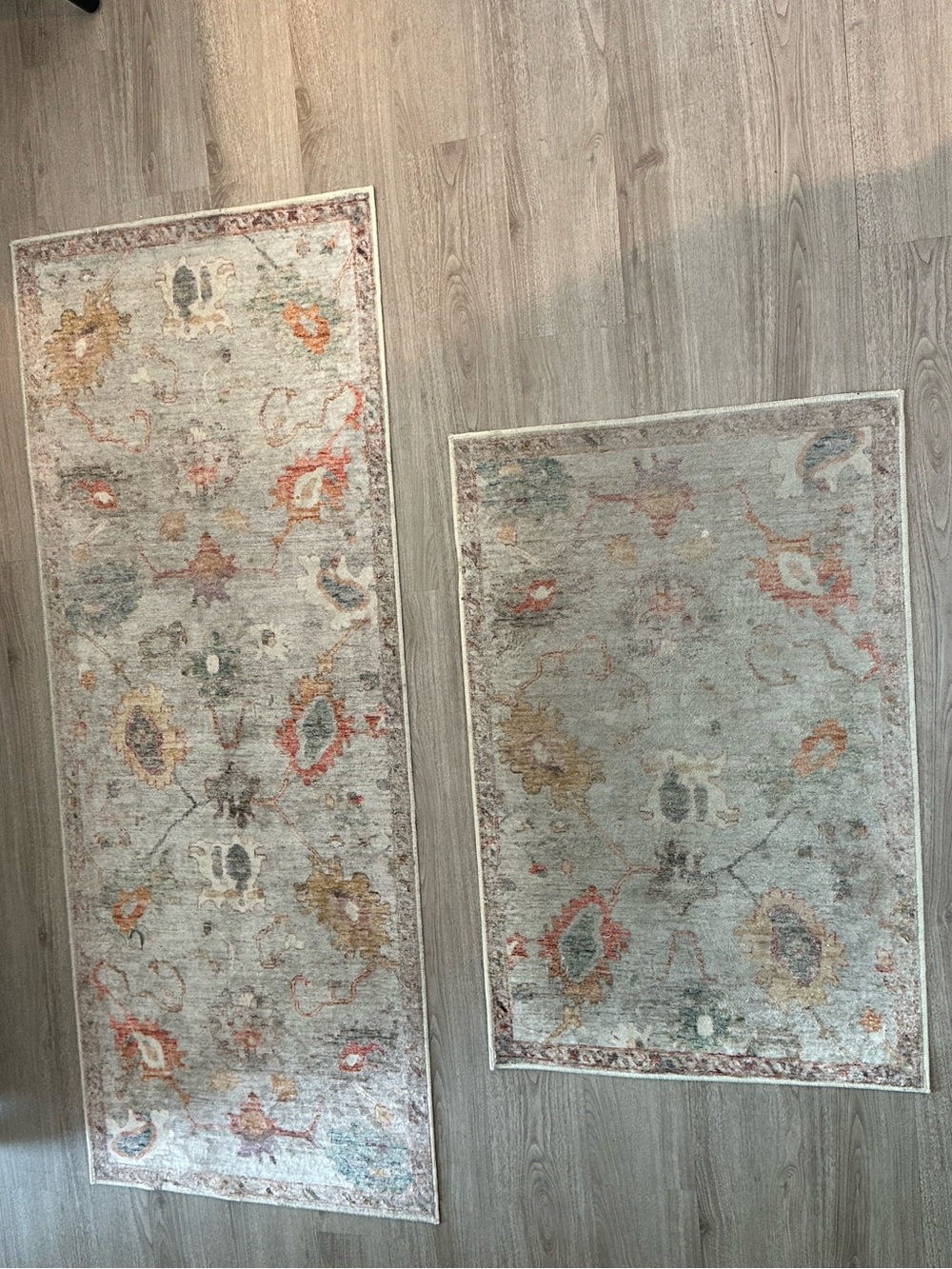 Matching Set Printed Area Rugs - Picture 3 of 9